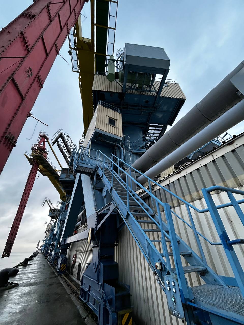 Buhler Grain Unloaders Getreidehandhabungsgeräte