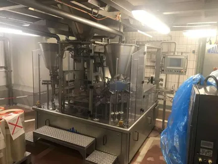 Waldner, Multipon... Line for filling gourmet products into plastic trays – RESALE