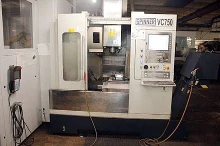 Spinner VC 750 CNC Fräsmaschine – RESALE