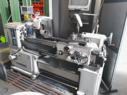 X Weisser Schaerer Cazen div. Leit- und Zugspindeldrehmaschine – RESALE