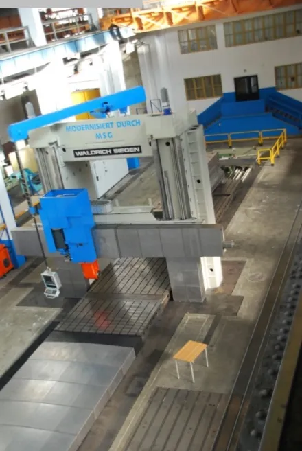 Waldrich-Siegen LF 3550 / 4000 CS Portalfräsmaschine – RESALE