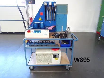 Schrumpfmaschine Power-Clamp mit Kühleinheit – RESALE