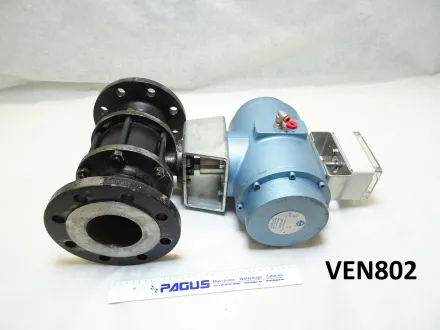 Flanschkugelhahn mit pneumatischem Antrieb DN80, P – RESALE