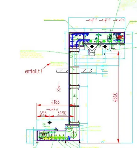 Wiese P20 Z-Form Becherwerk – RESALE