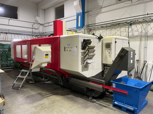 HEDELIUS C 80P - 4500 Bearbeitungszentrum - Vertikal