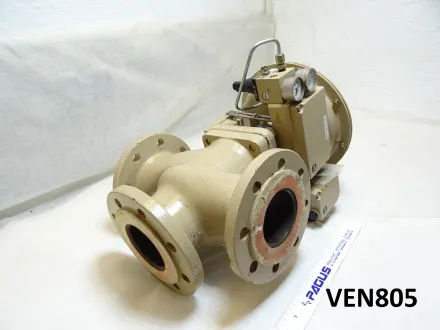 Pneumatisches 3-Wege-Stellventil 3243-02, DN 80 / – RESALE