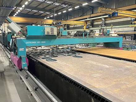 Sato Satronik HD 6500 CNC Plasmaschneidanlage – RESALE