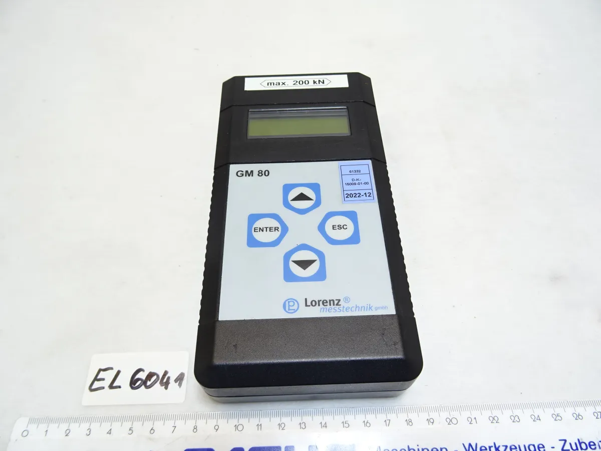 Messverstärker GM80 mit Datenlogger