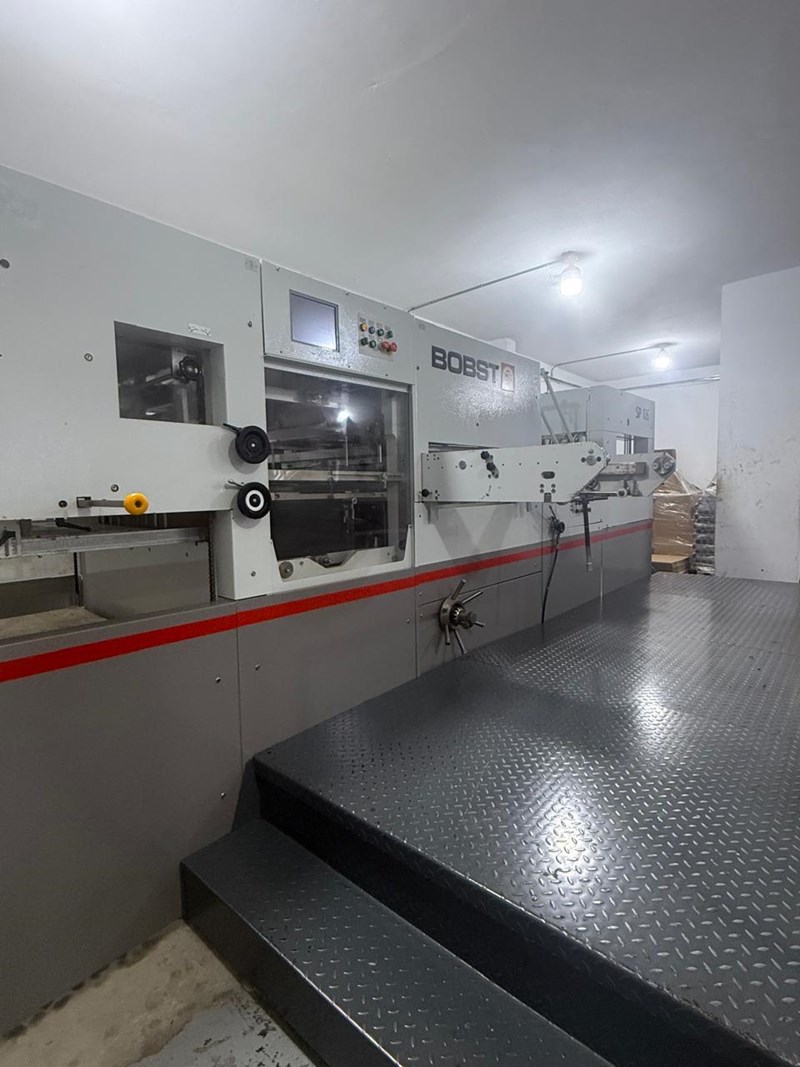 Bobst SP 106 models Delme makineleri