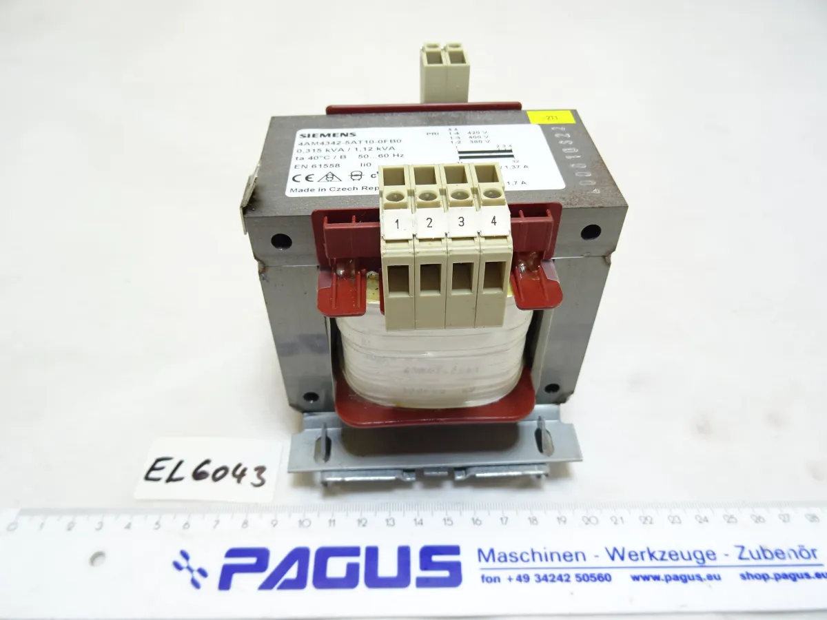 Transformator 230 V 0,315 kVA / 1,12 kVA