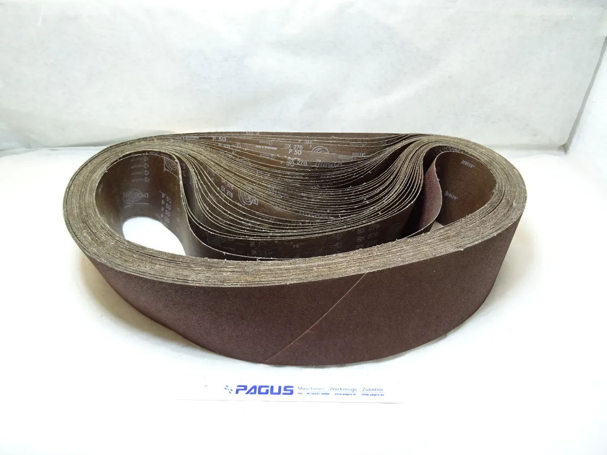 Schleifband 150 x 2000 mm, Korn: P50, 36 Stück