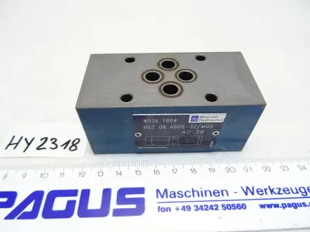 Rexroth Zwischenplatte HSZ 06 A608-32/M00 – RESALE