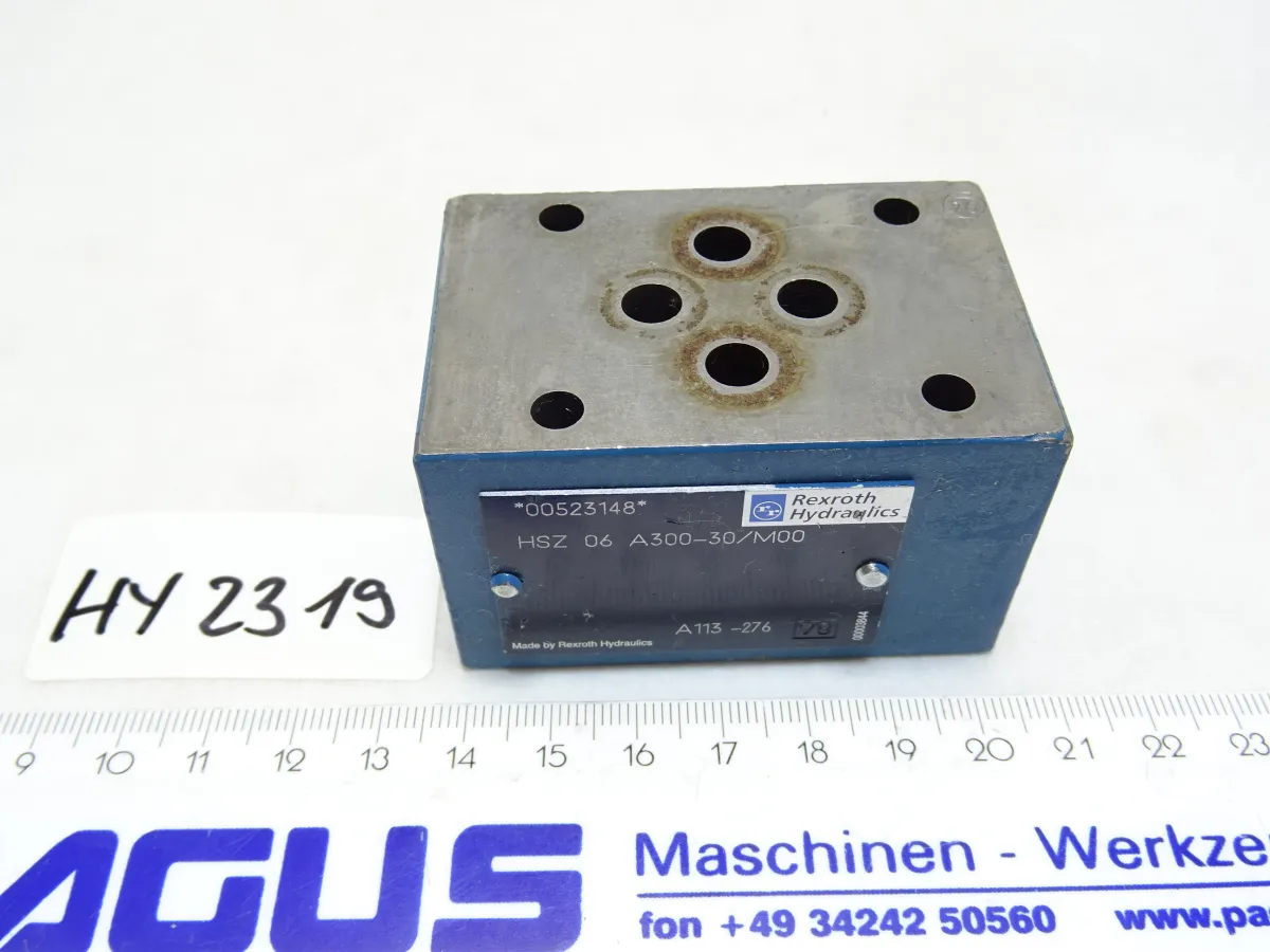 Rexroth Zwischenplatte HSZ 06 A300-30/M00