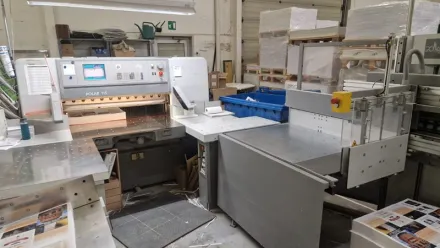 Polar 115 Line Papierschneidemaschinen – RESALE
