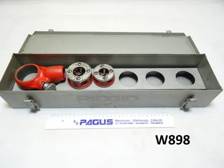 Gewindeschneidkluppe Type 00-R, 3/8 + 1/2 Zoll – RESALE
