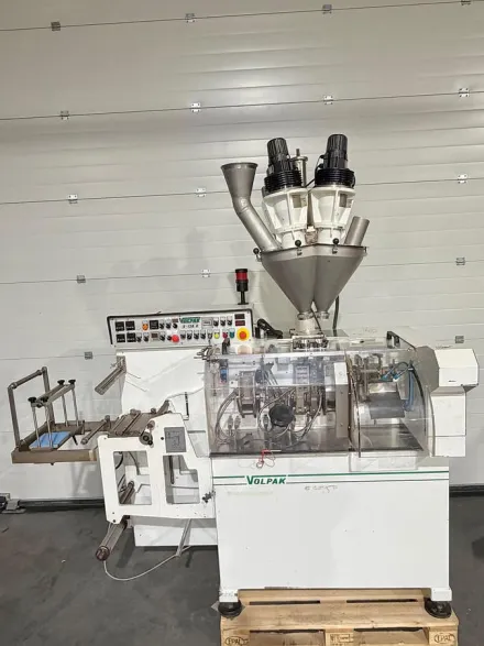 Volpak S 130 D 3-Rand-Siegelbeutelmaschinen – RESALE