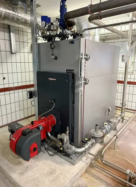 Viessmann Vitoplex 100-LS Dampfkessel – RESALE