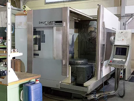 Dmg Mori DMU 60 P hi-dyn CNC Fräsmaschine – RESALE