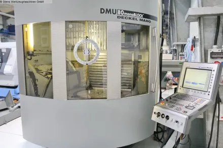 Deckel Maho DMU 80 monoBLOCK 3233 Bearbeitungszentrum - Universal – RESALE