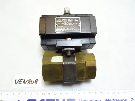 Kugelhahn mit pneumatischem Ventilantrieb 1 " – RESALE
