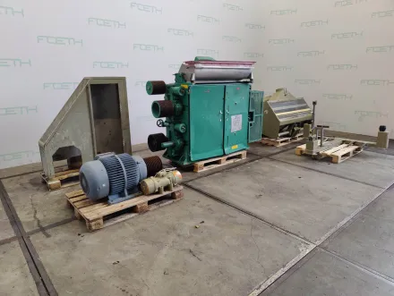 Amandus Kahl Hamburg Brechwalzen-stuhl VWR251 - Roll breaker Walzenbrecher – RESALE