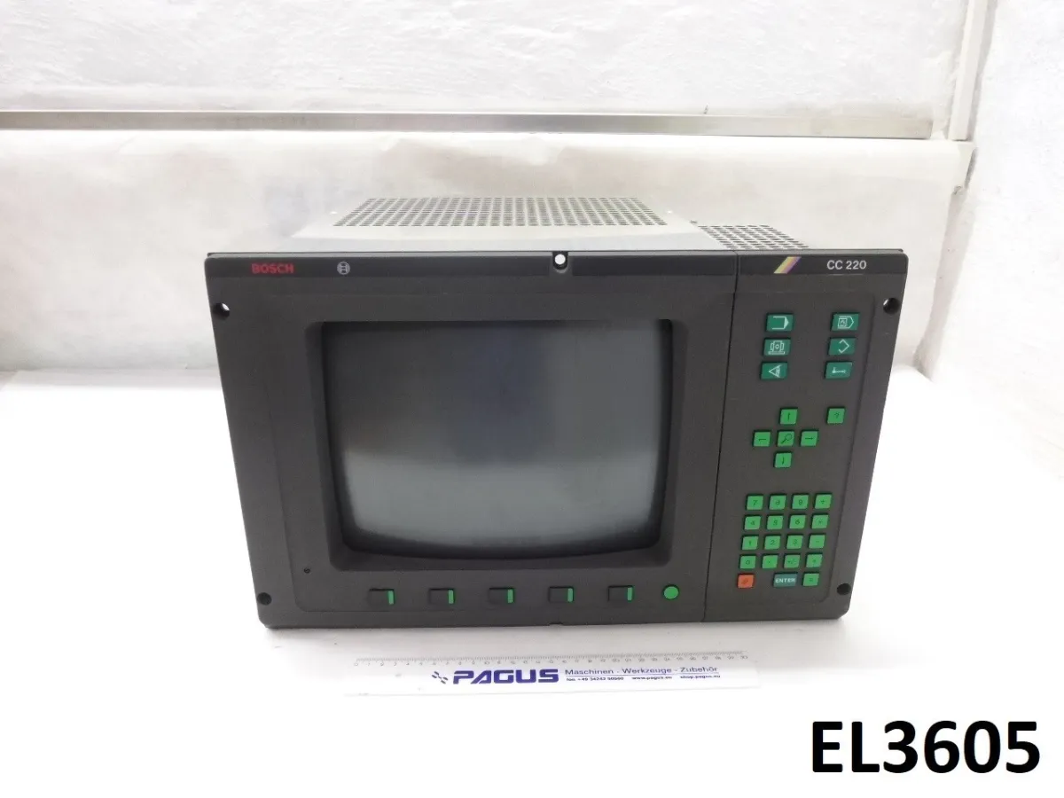 Bedienfeld mit Farbmonitor CC220