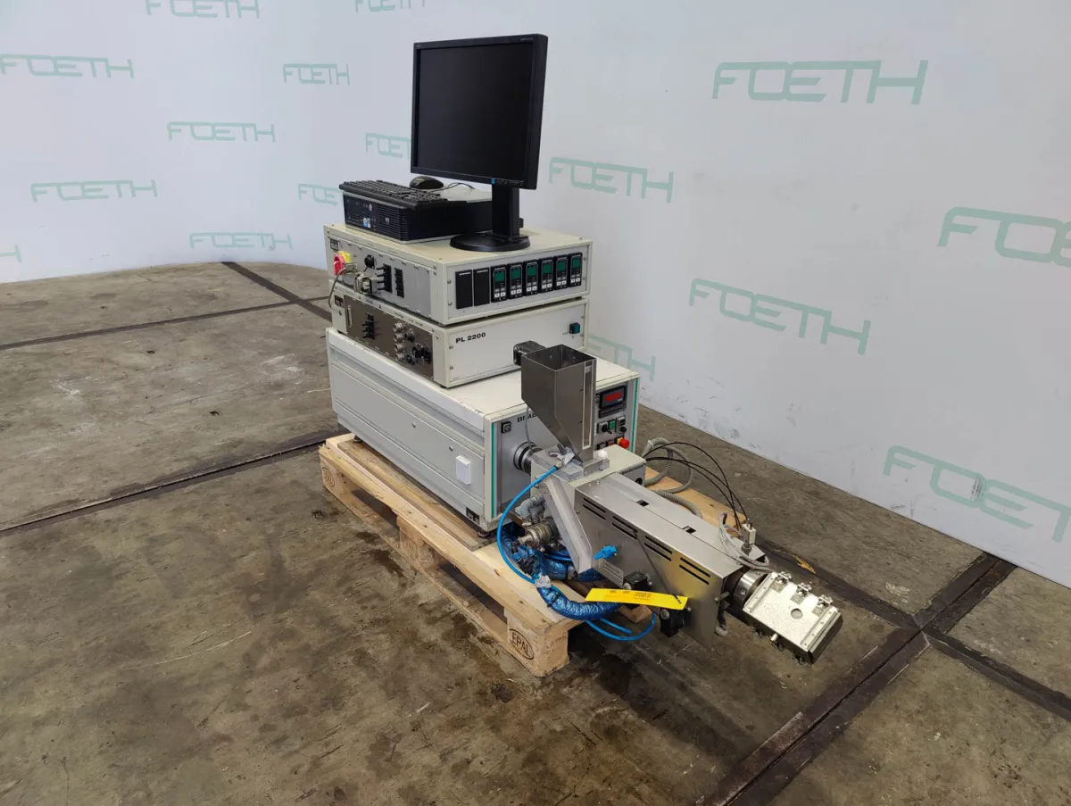 Brabender Plasti-Corder PL 2200-3 19/25D - Viscosity test ma Gummi