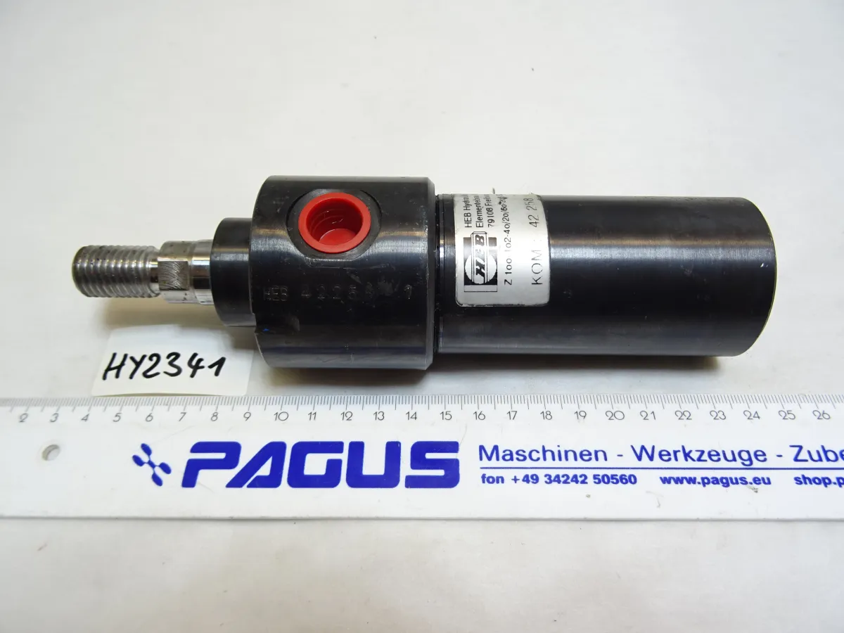 Hydraulikzylinder Z100-102-40/20/60, Hub: 60 mm