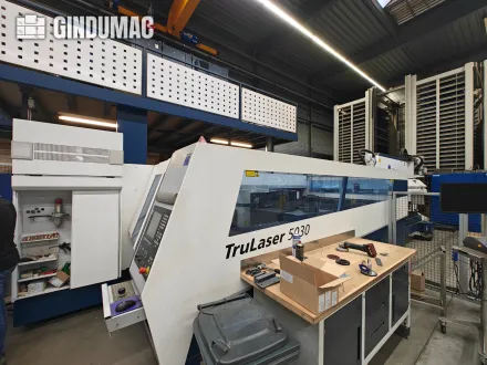 Trumpf TruLaser 5030 + LiftMaster CO2 Laser Cutting Machine – RESALE