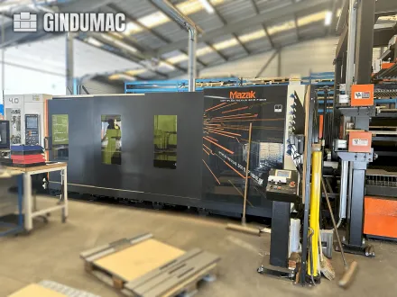 Mazak Optiplex Nexus 3015 4,0kW Faserlaser-Schneidmaschine – RESALE