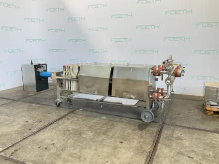 Pall Seitz Schenk NIRO 600/100 B40 - Filterpress Filterpressen – RESALE
