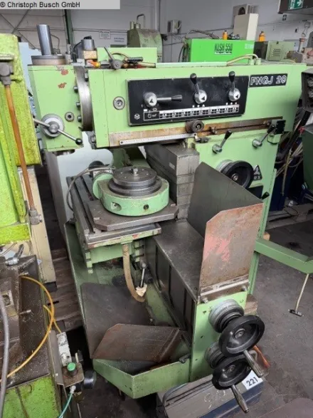 Tos FNGJ 20 Fräsmaschine – RESALE