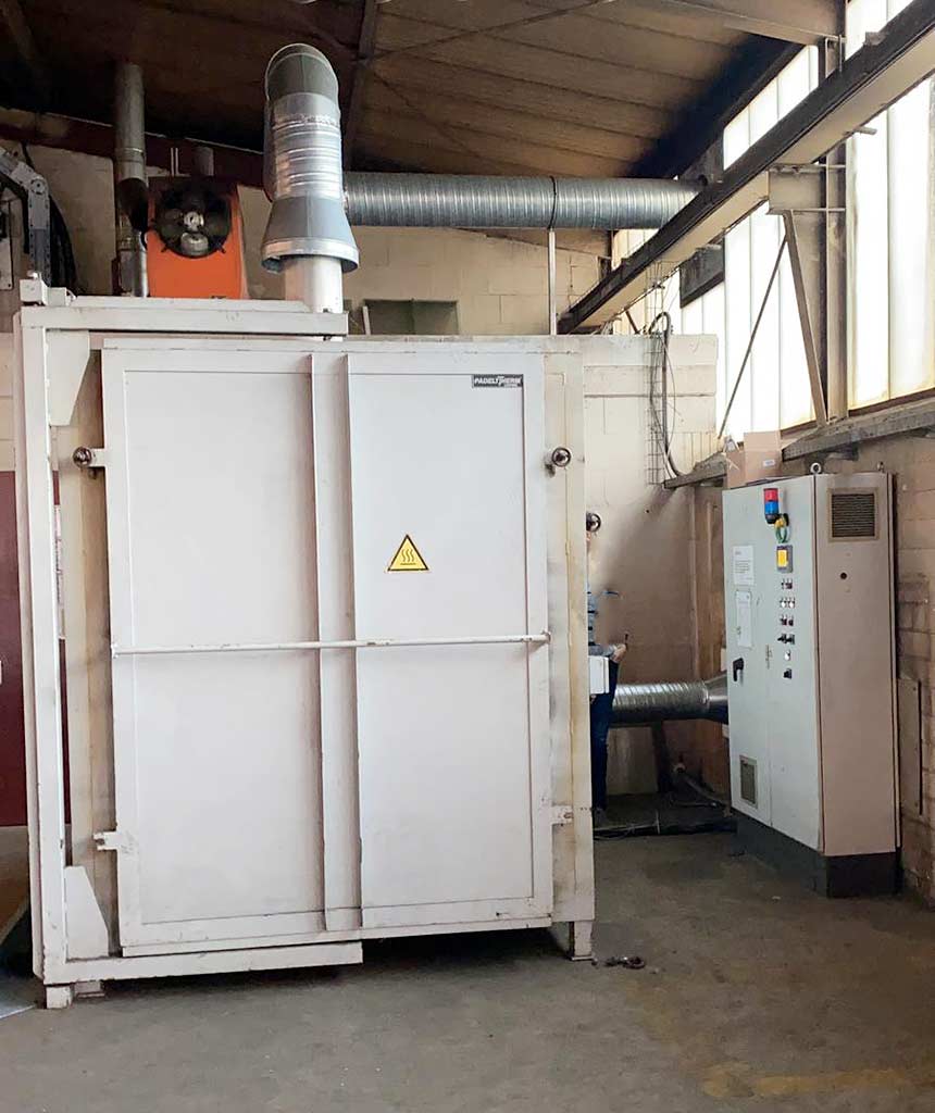 Padeltherm KEU 4063/400 Kammerumwälzofen