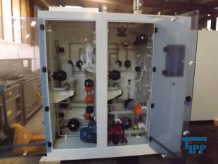 Kinetics Richter Typ MNK-B/F-P 50-32-125, Almatec Futur 50T Chemiekalienversorgungssystem, Chemie – RESALE