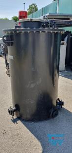 Weber Kunststofftechnik Kunststoff/Plastik-Rundbehälter mit Rü – RESALE
