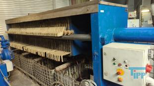 Filox KF 080.060.025 Kammerfilterpresse mit offenem Filtrata – RESALE