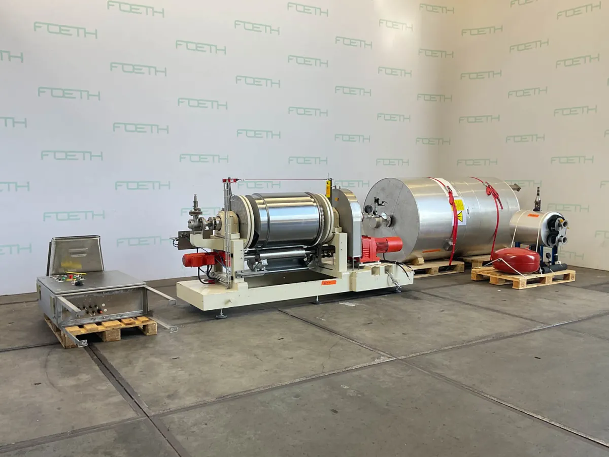 Escher Wyss Flaker (ø 600 mm x 600 mm) - Roll dryer Biotechnologie