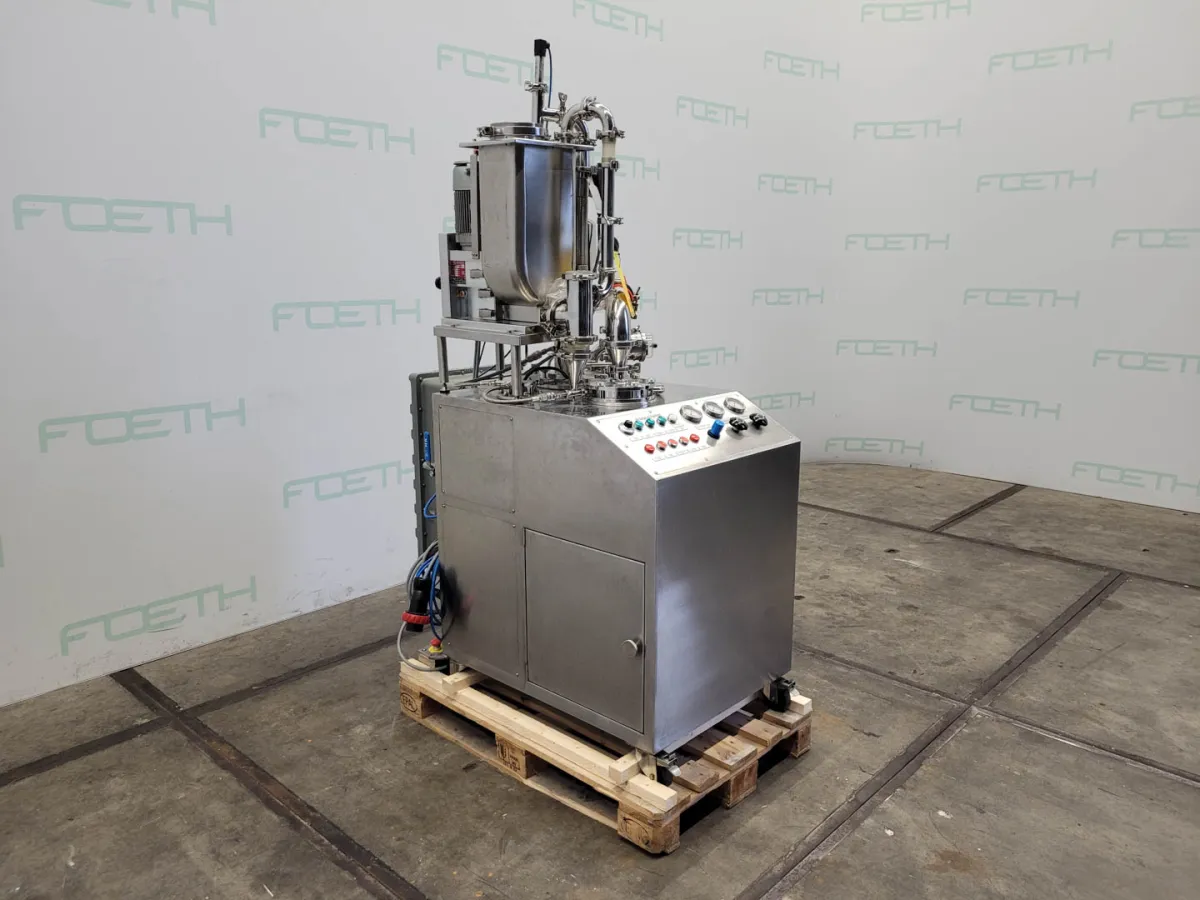 Micromacinazione LU 100 IR B0 - Jet Mill Strahlmühlen