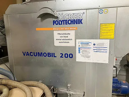 Höcker Polytechnik Vacumobil VT 200-L Absauganlage – RESALE
