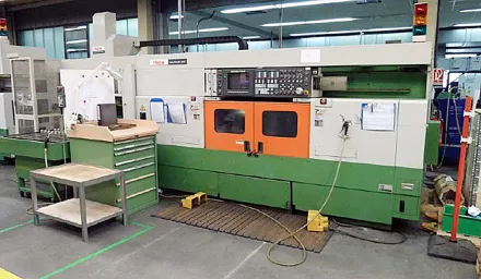 Mazak Multiplex MP 620 CNC Doppelspindel-Drehmaschine – RESALE