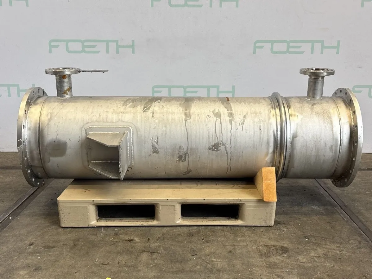 Zürcher Apparatebau 25 m² (tubes Hastelloy C22) - Shell and tube heat Biotechnologie