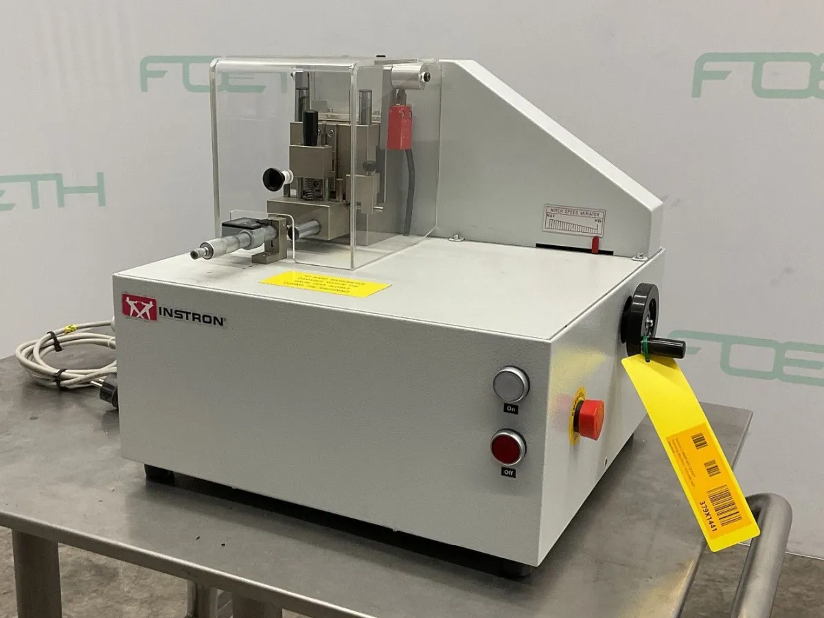 Ìnstron C-6898-000 CEAST Notching Machine - Viscosity test Gummi