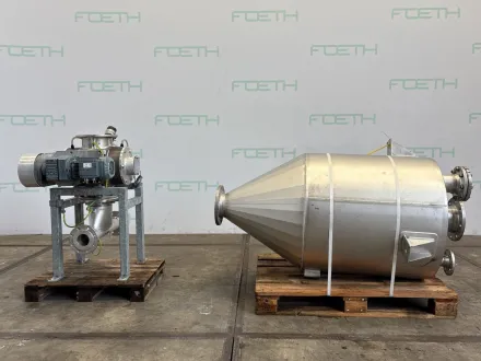 Zeppelin HDS 200/5 SS/SS/AC with silo - Rotating valve Zellenradschleuse – RESALE