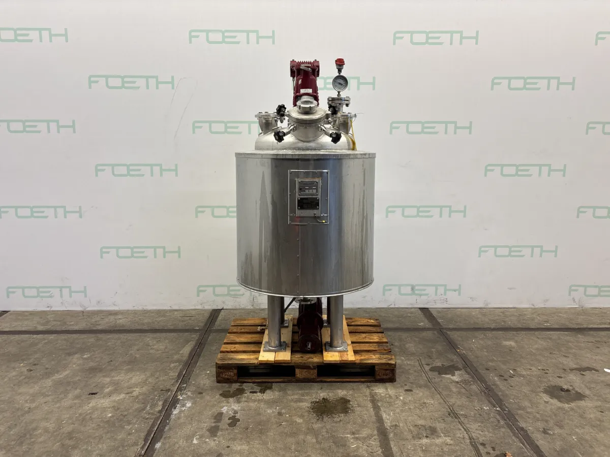 ACSA 340 L - Stainless Steel Reactor Biotechnologie