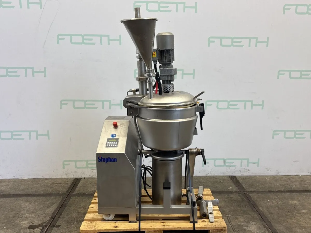 Stephan UM60E (vacuum) - Cutter Lebensmittelzusätze