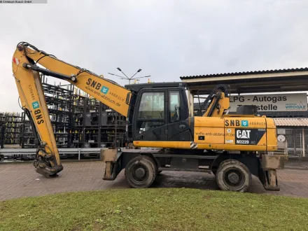 Caterpillar M322DMH Bagger – RESALE