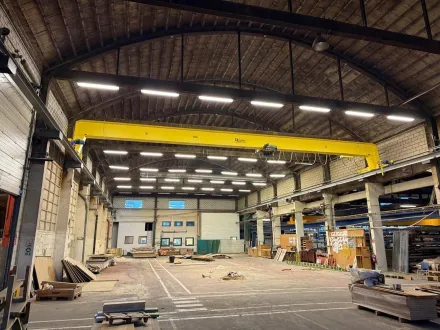 Demag 3,2 ton x 17 500 mm Förderbänder, Überkopf-Wanderkran, Jig-Kräne – RESALE