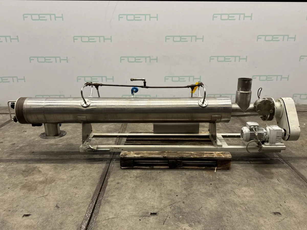 AZO Horizontal screw jacketed - Horizontal screw conve Lebensmittel in Pulverform