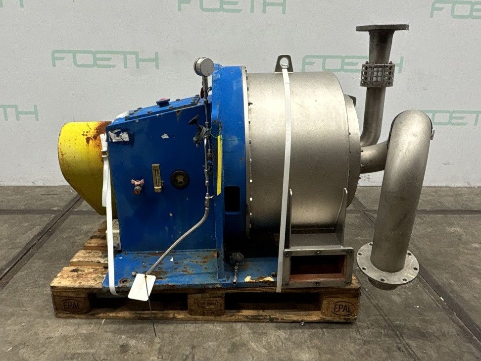 Siebtechnik C 402 G — “TURBO-CASCADE” sliding centrifuge - Pus Futtermittelzusatzstoffe