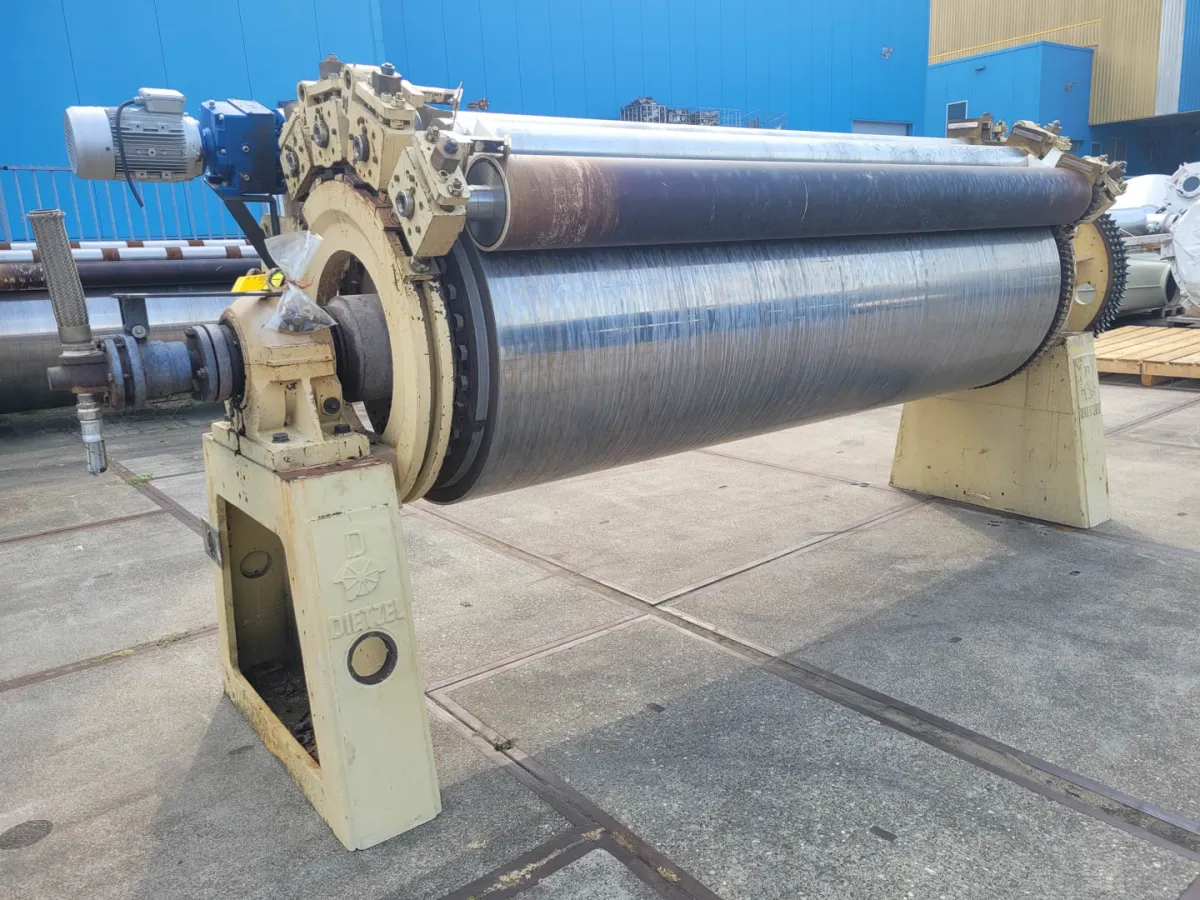 Wurm Dietzel Dia. 991x2800 mm single drum dryer - Roll dryer Lebensmittelzusätze